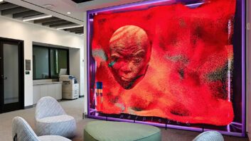 Westminster schools interactive LED video wall