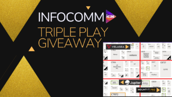 InfoComm Triple Play Giveaway