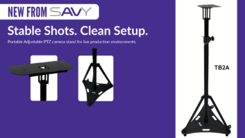 Adjustable Height PTZ Stand