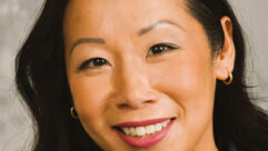 A headshot of Linda Hess of Panasonic Projector & Display Americas.