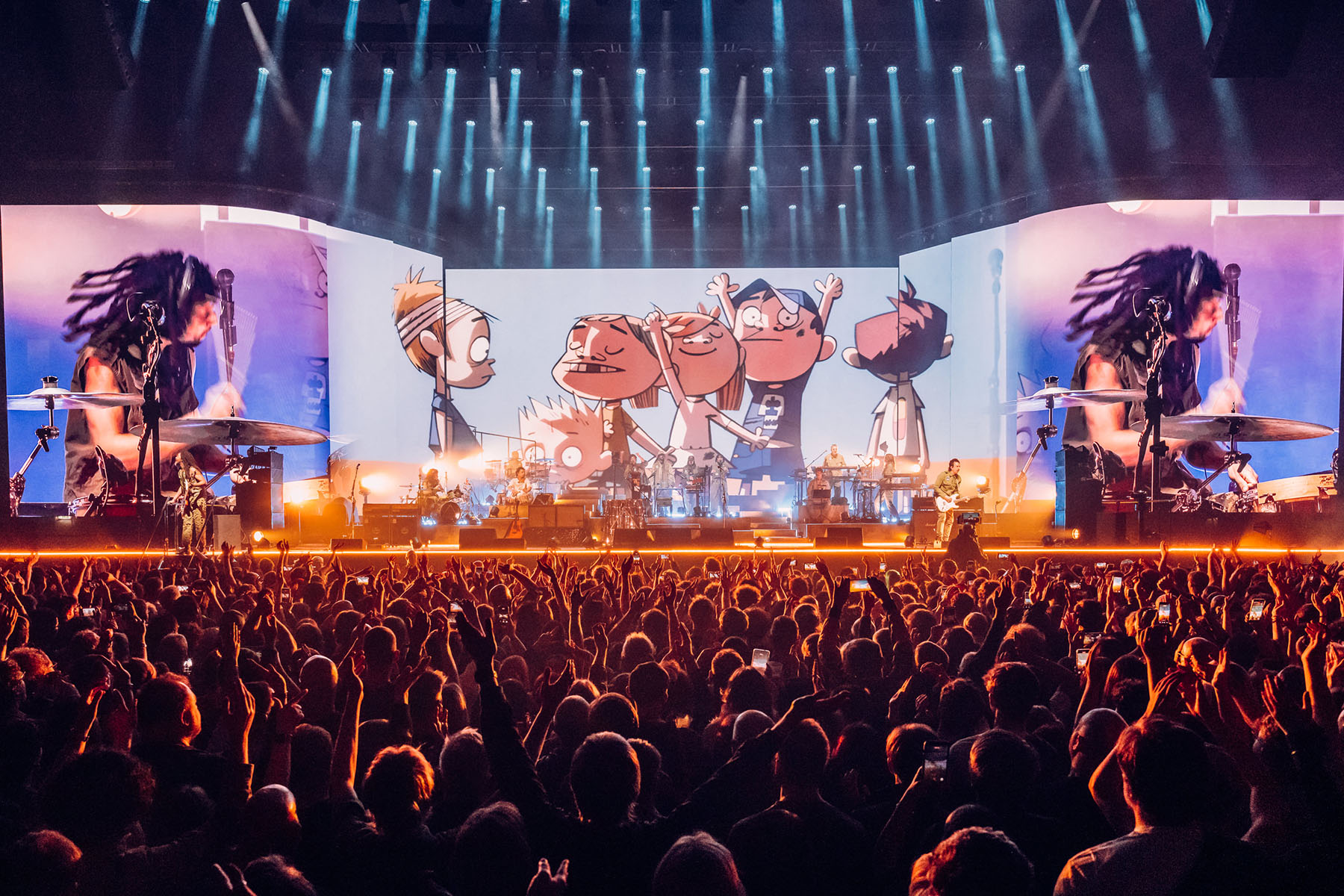 Gorillaz’ Engineers Choose DiGiCo Workflow for Band’s Epic The Mountain World Tour