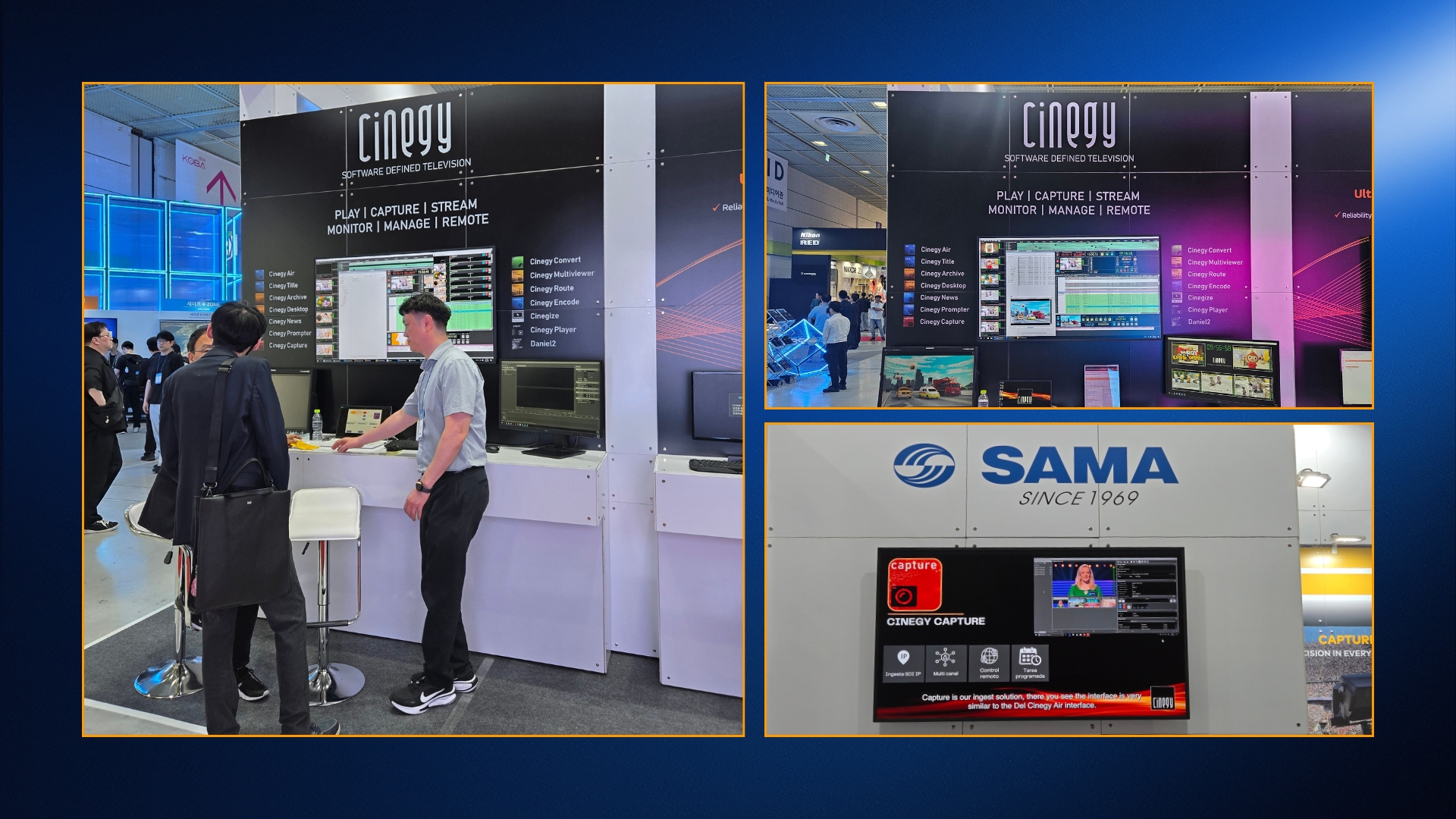 Cinegy partners with SAMA Digital Media Solutions to satisfy Korean market demand