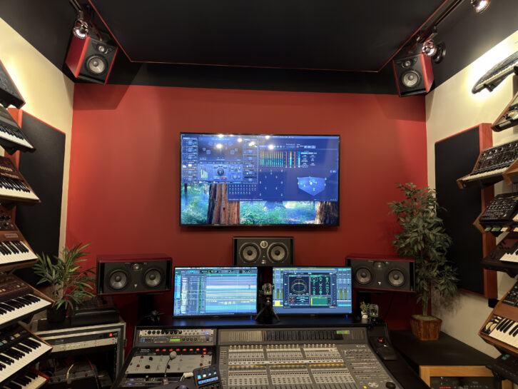 Douglas Romanow's 7.1.4 all-Focal immersive music studio with ATMOS capability, Toronto, Canada