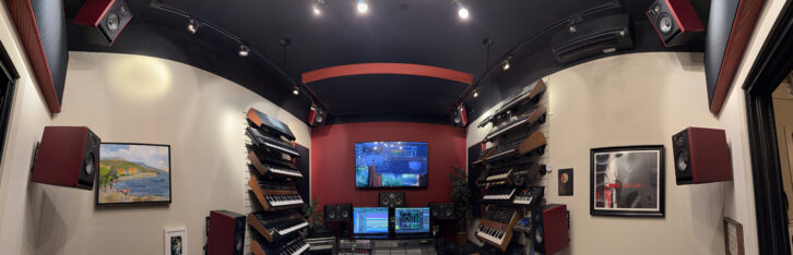 Douglas Romanow's 7.1.4 all-Focal immersive music studio with ATMOS capability, Toronto, Canada