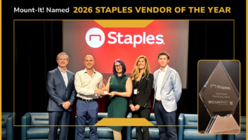 Mount-It! Staples Vendor of the Year 2026