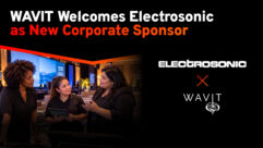 Making Waves Together: Electrosonic Joins WAVIT as Corporate Sponsor
